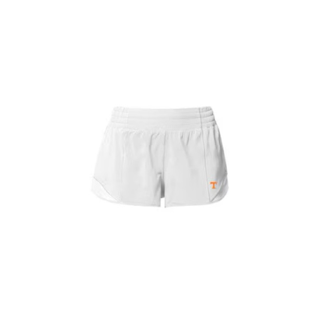 NEW WITHOUT TAGS lululemon x TENNESSEE HOTTY HOT HIGH-RISE SHORT 2.5inch White